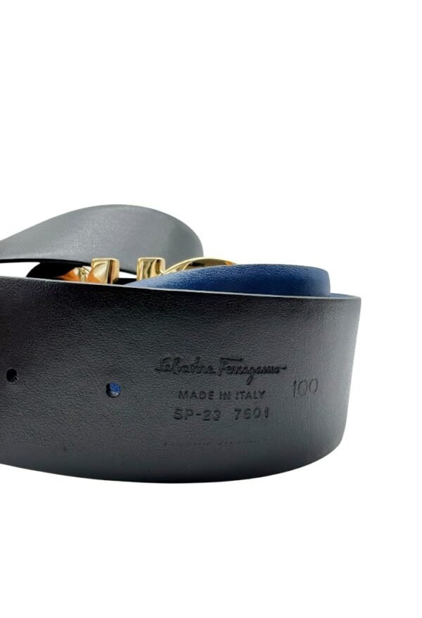 FERRAGAMO  - DAISY PHYTON BELT - Image 3